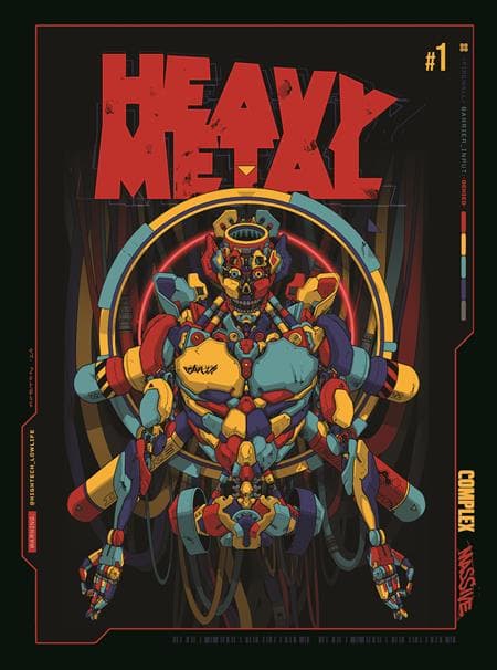 Cover Art for HEAVY METAL MAGAZINE #1 HC LIMITED EDITION ( Allocations May Occur )