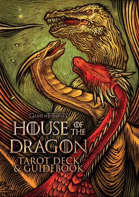 Cover Art for HOUSE OF THE DRAGON TAROT CARD DECK AND GUIDEBOOK