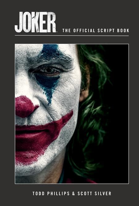 Cover Art for JOKER HC THE OFFICIAL SCRIPT BOOK