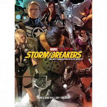 Cover Art for MARVEL HC THE ART OF STORMBREAKERS
