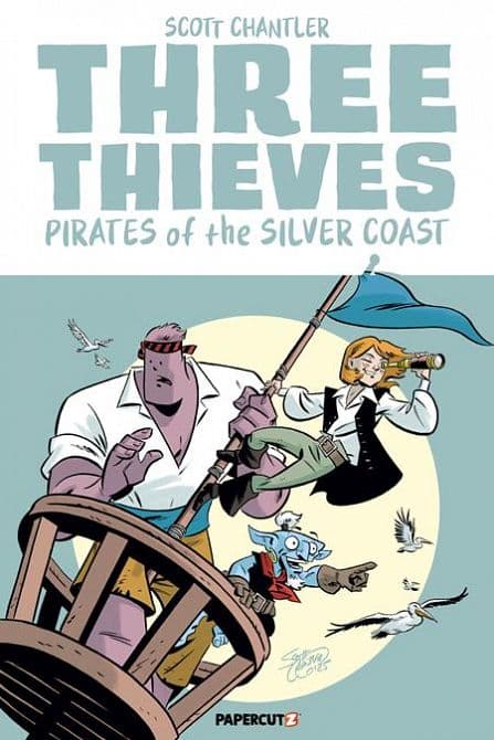 Cover Art for THREE THIEVES TP VOL 05 PIRATES OF THE SILVER COAST
