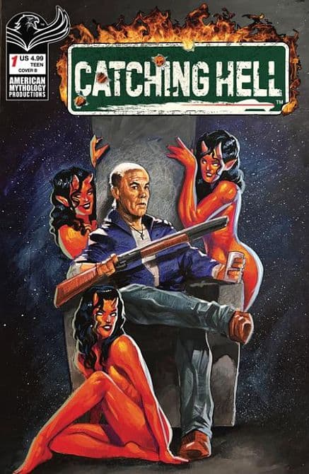 Cover Art for CATCHING HELL FEAT REGGIE BANNISTER