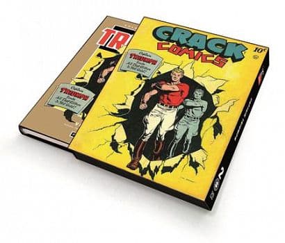 Cover Art for GOLDEN AGE CLASSICS CAPTAIN TRIUMPH HC SLIPCASE EDITION VOLUME 02