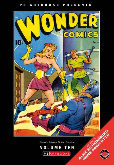 Cover Art for PS ARTBOOKS PRESENTS CLASSIC SCIENCE FICTION COMICS HC VOLUME 10