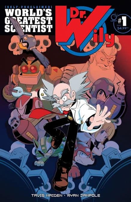 Cover Art for DR WILY