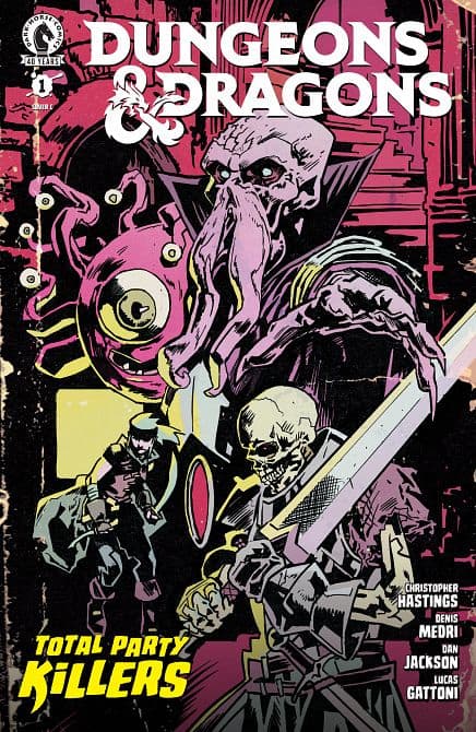 Cover Art for DUNGEONS & DRAGONS TOTAL PARTY KILLERS