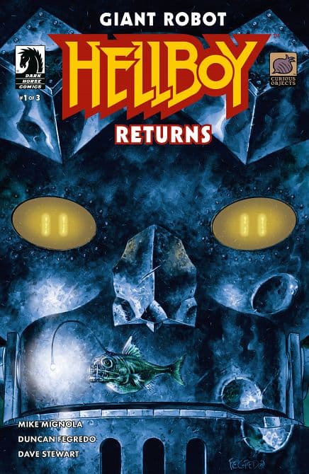 Cover Art for GIANT ROBOT HELLBOY RETURNS