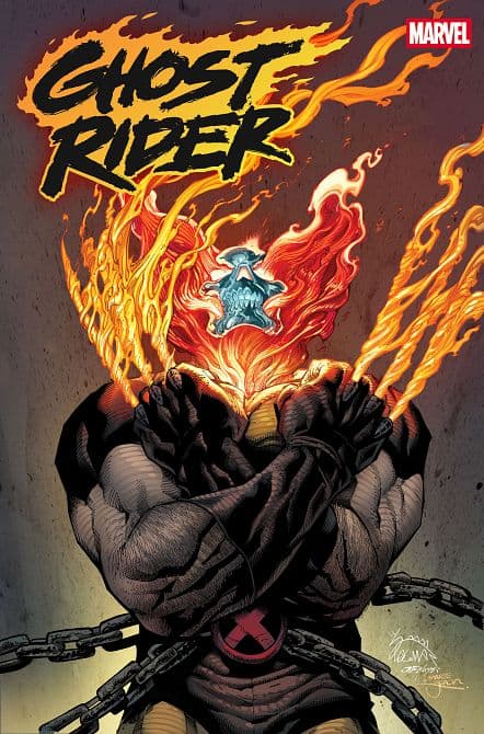 Cover Art für GHOST RIDER BY BENJAMIN PERCY OMNIBUS RYAN STEGMAN COVER [ DM ONLY ] HC
