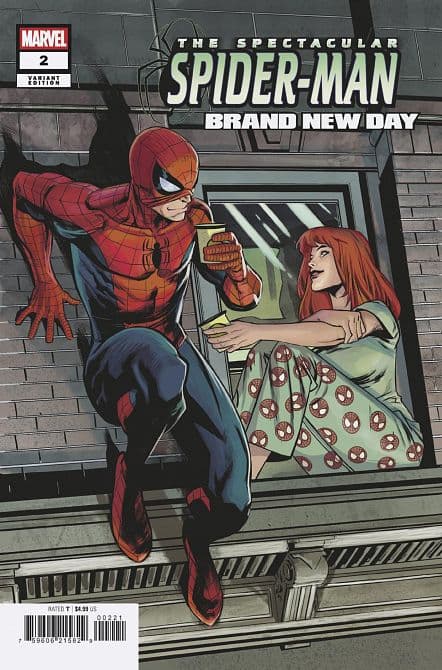 Cover Art for SPECTACULAR SPIDER-MAN BRAND NEW DAY