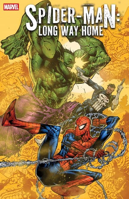 Cover Art for SPIDER-MAN LONG WAY HOME