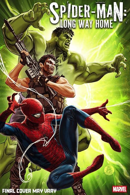 Cover Art for SPIDER-MAN LONG WAY HOME