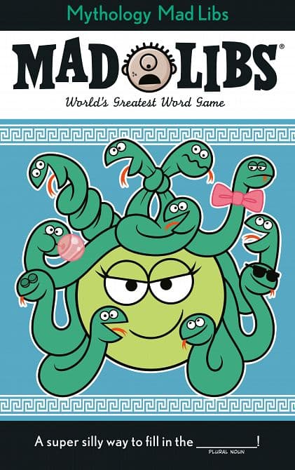 Cover Art for GREEK MYTHOLOGY MAD LIBS TP