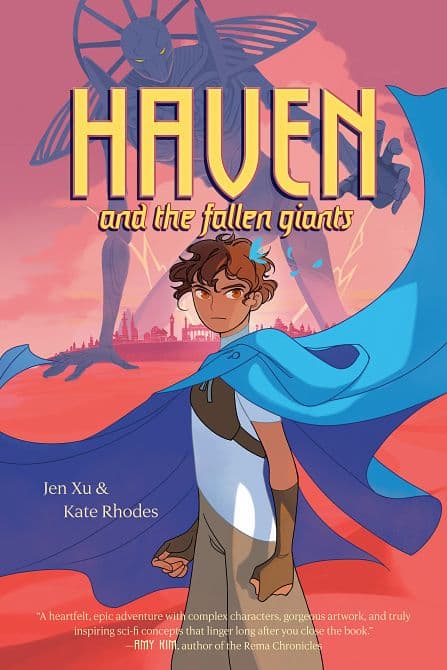 Cover Art for HAVEN AND THE FALLEN GIANTS HC