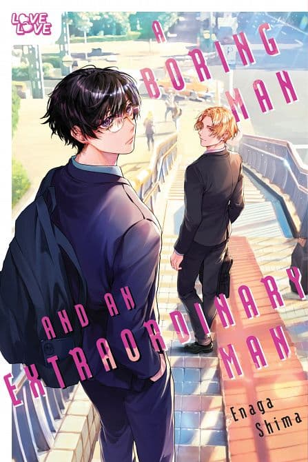 Cover Art for A BORING MAN AND AN EXTRAORDINARY MAN TP