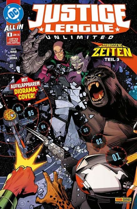 Cover Art for JUSTICE LEAGUE UNLIMITED ( ab 2025 )
