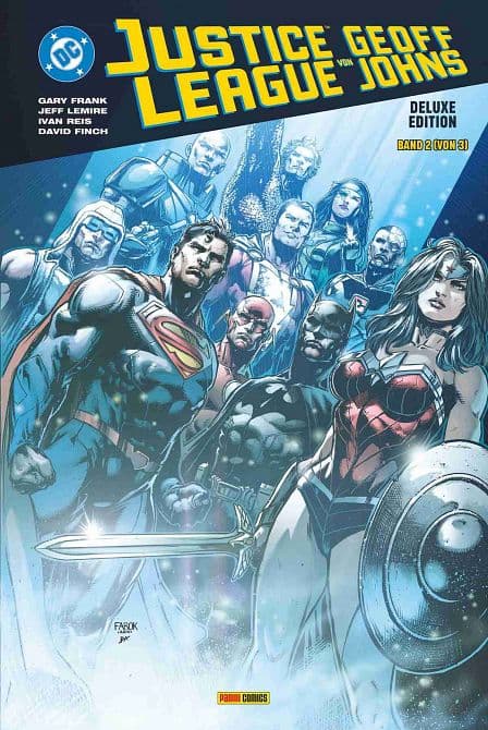 Cover Art for JUSTICE LEAGUE VON GEOFF JOHNS ( DELUXE EDITION )