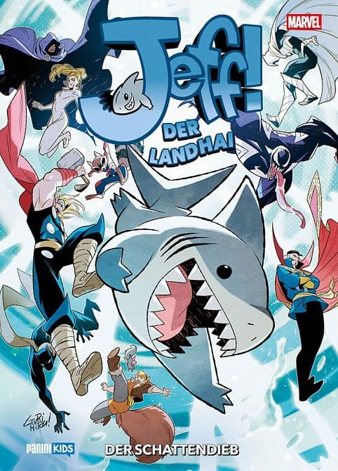 Cover Art for JEFF DER LANDHAI-DER SCHATTENDIEB