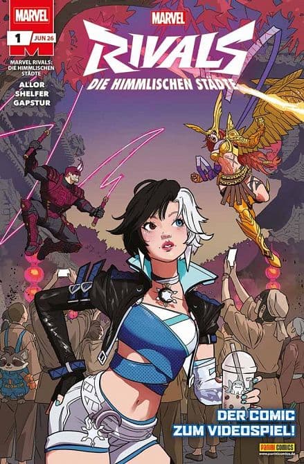 Cover Art for MARVEL RIVALS-DIE HIMMLISCHEN STÄDTE