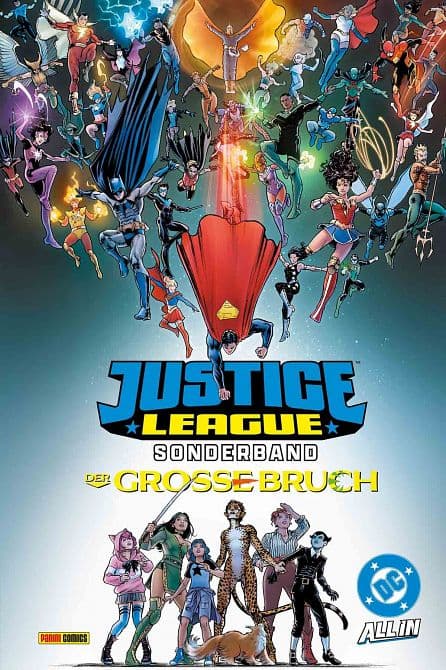 Cover Art for JUSTICE LEAGUE UNLIMITED SONDERBAND ( ab 2025 ) ( HC )