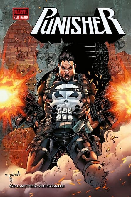 Cover Art for PUNISHER SPLATTER- AUSGABE