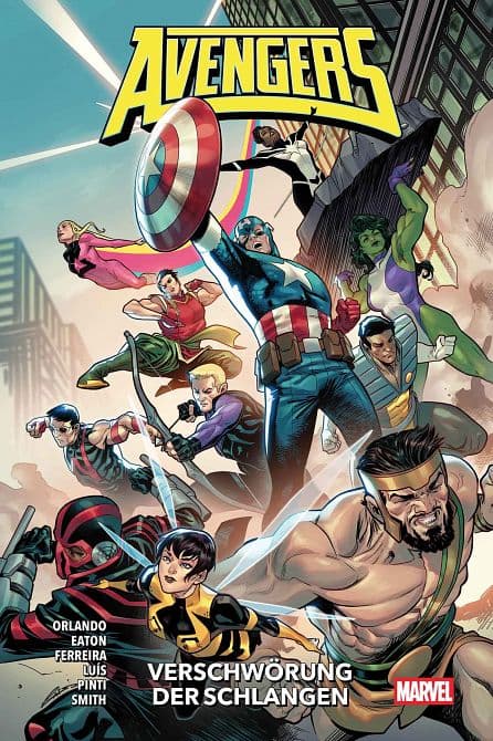 Cover Art for AVENGERS: VERSCHWÖRUNG DER SCHLANGEN ( HC )