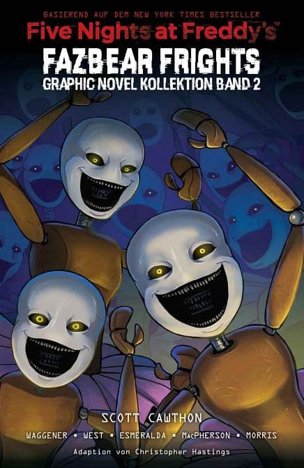 Cover Art for FIVE NIGHTS AT FREDDY’S-FAZBEAR FRIGHTS