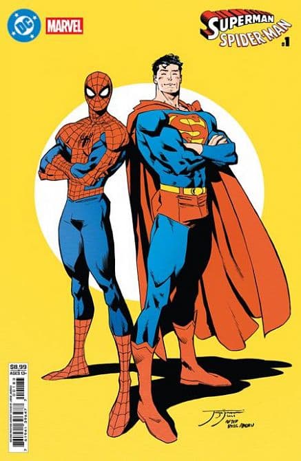 Cover Art for DC MARVEL SUPERMAN SPIDER-MAN