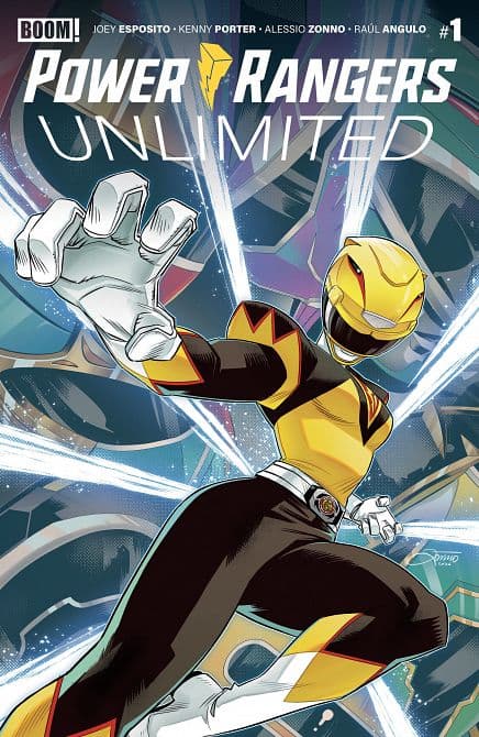 Cover Art for POWER RANGERS UNLIMITED