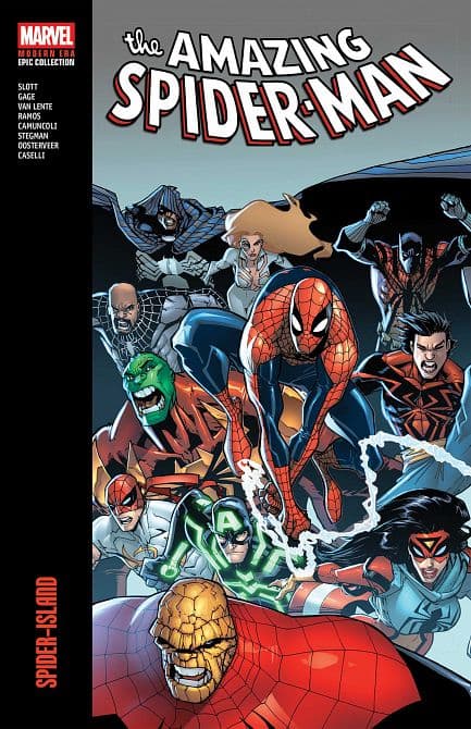 Cover Art für AMAZING SPIDER-MAN MODERN ERA EPIC COLLECTION SPIDER-ISLAND TP