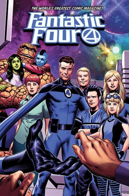 Cover Art für FANTASTIC FOUR BY DAN SLOTT OMNIBUS VOL. 02 CAFU COVER [ DM ONLY ] HC