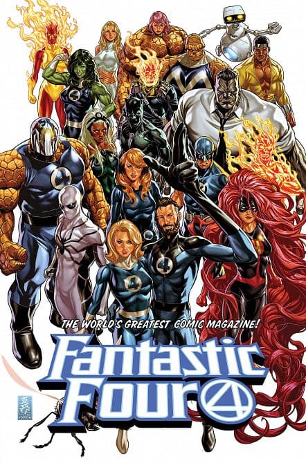 Cover Art für FANTASTIC FOUR BY DAN SLOTT OMNIBUS VOL. 02 MARK BROOKS COVER HC