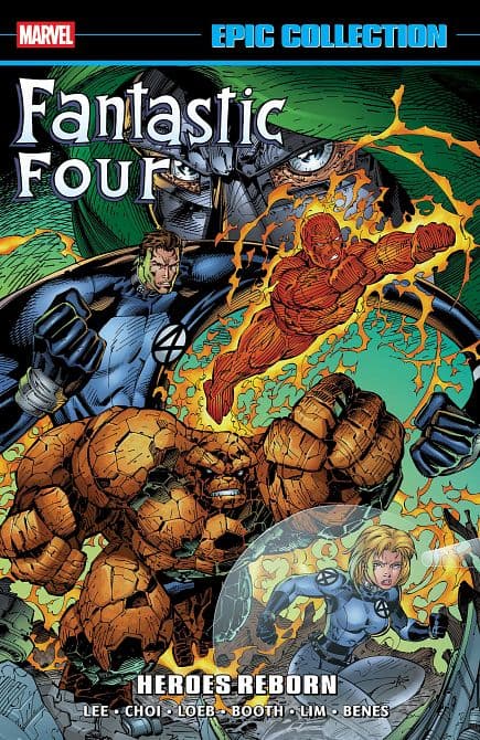 Cover Art for FANTASTIC FOUR EPIC COLLECTION HEROES REBORN TP