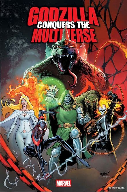 Cover Art for GODZILLA CONQUERS THE MULTIVERSE