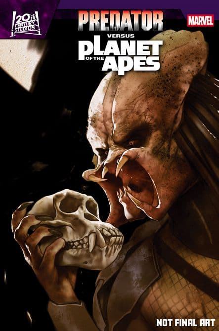 Cover Art for PREDATOR VS. THE PLANET OF THE APES