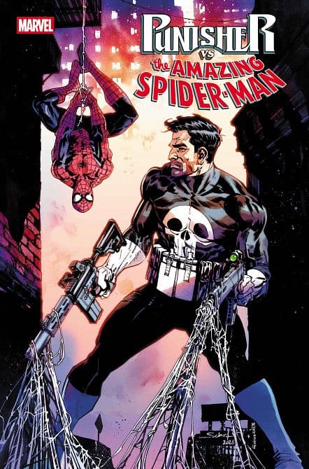 Cover Art for PUNISHER VS. SPIDER-MAN