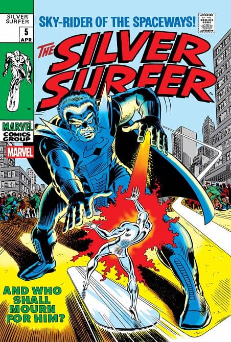 Cover von SILVER SURFER FACSIMILE EDITION #5