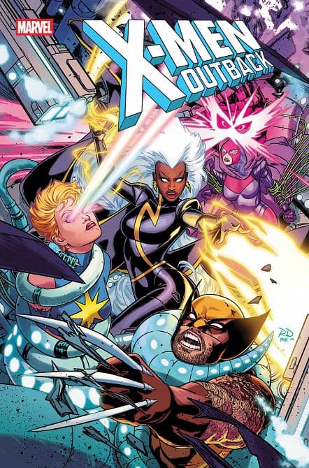 Cover Art for X-MEN OUTBACK