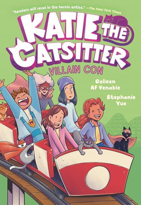Cover Art for KATIE THE CATSITTER 05 VILLAIN CON TP
