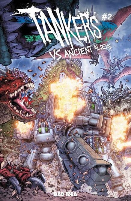Cover Art for TANKERS VS ANCIENT ALIENS