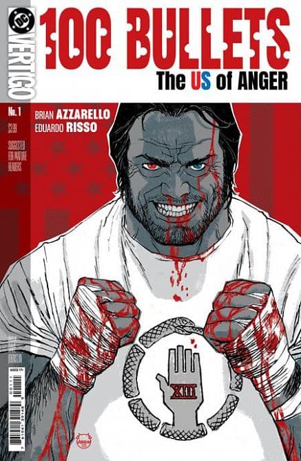 Cover Art for 100 BULLETS THE US OF ANGER