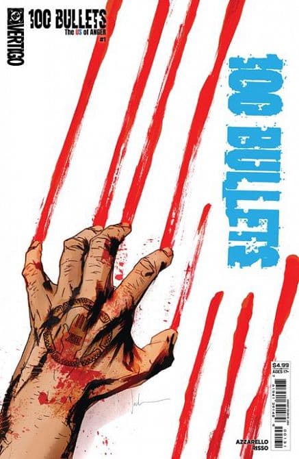 Cover Art for 100 BULLETS THE US OF ANGER