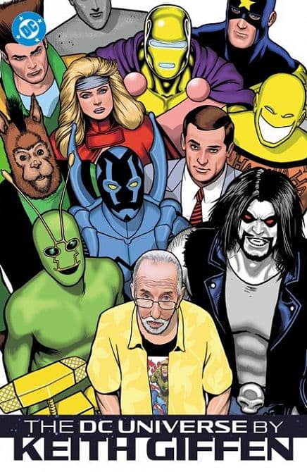 Cover Art for DC UNIVERSE BY KEITH GIFFEN HC