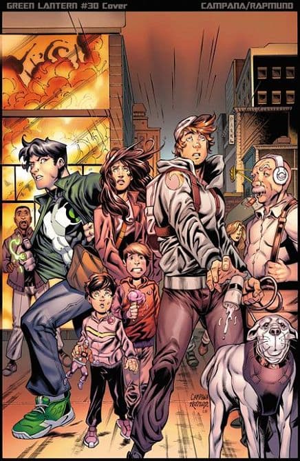 Cover Art for GREEN LANTERN