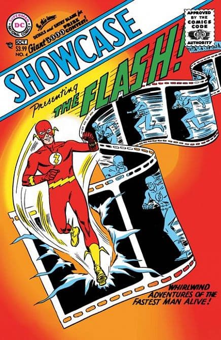 Cover Art for SHOWCASE FACSIMILE EDITION