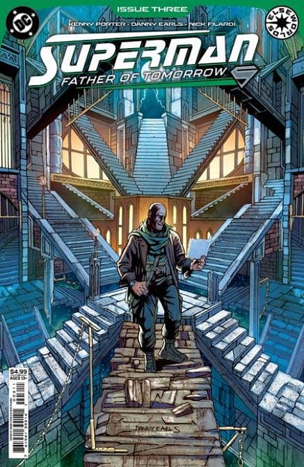 Cover Art for SUPERMAN FATHER OF TOMORROW