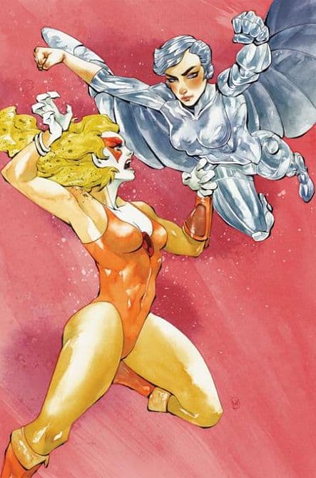 Cover Art for THUNDERCATS X SILVERHAWKS
