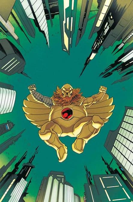 Cover Art for THUNDERCATS X SILVERHAWKS THUNDERHAWKS