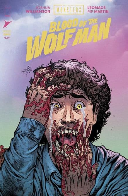 Cover Art for UNIVERSAL MONSTERS BLOOD OF THE WOLF MAN