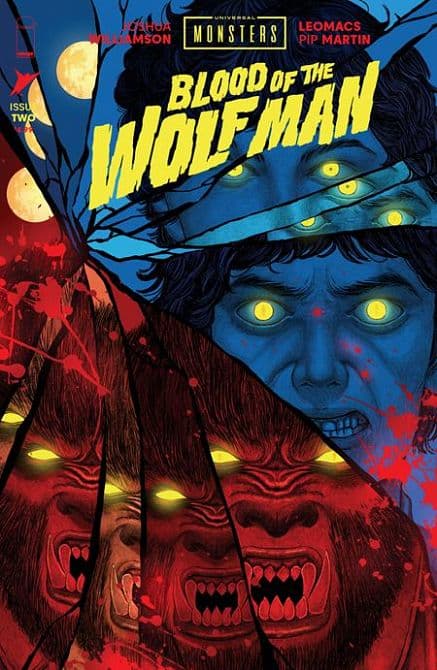 Cover Art for UNIVERSAL MONSTERS BLOOD OF THE WOLF MAN