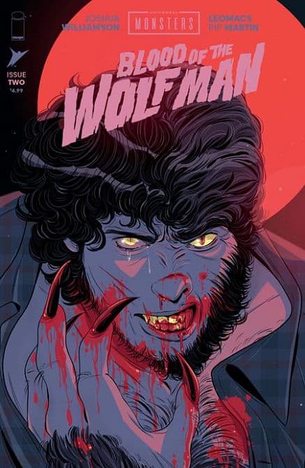 Cover Art for UNIVERSAL MONSTERS BLOOD OF THE WOLF MAN